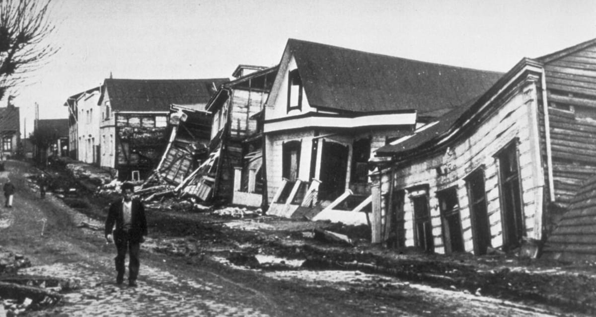 Valdivia, Şili 22 Mayıs 1960 depremi (M9.5)